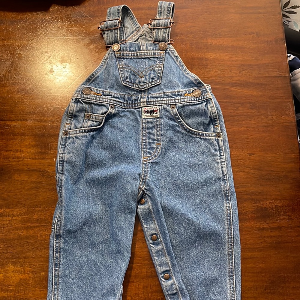Levi toddler pant overalls. Size 18 months.